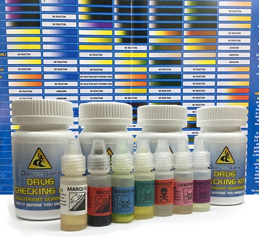 Marquis Reagent Color Chart