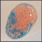 Many drugs produce blue specks after the first drop