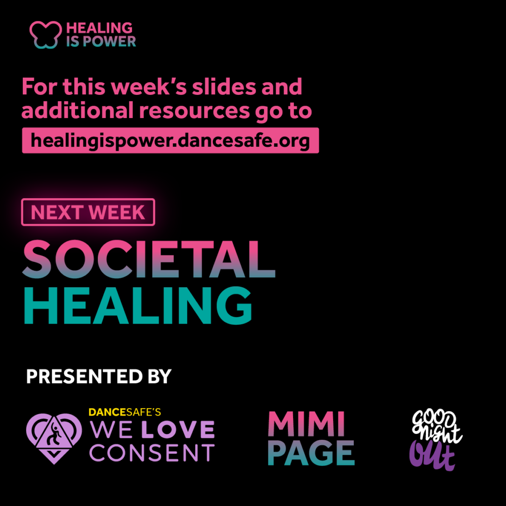 Introducing the next slide deck, societal healing.